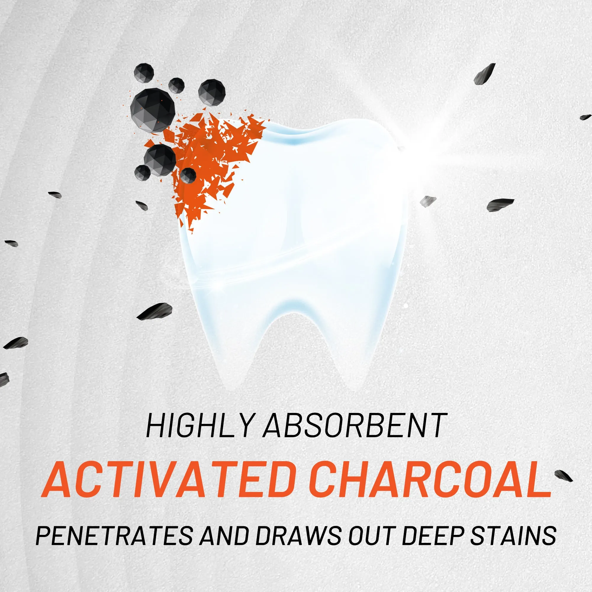 Charcoal Deep Stain Remover Whitening Toothpaste