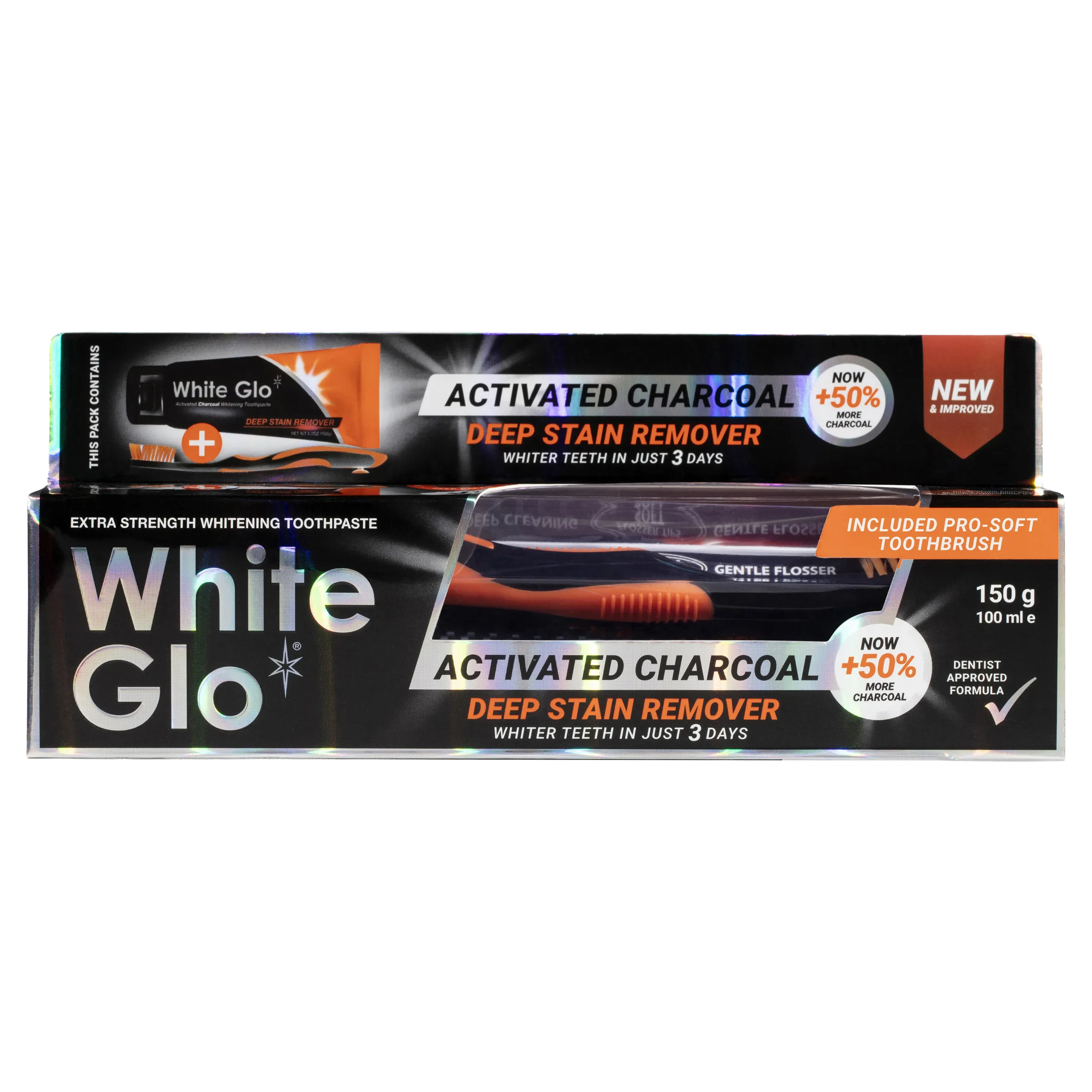 Charcoal Deep Stain Remover Whitening Toothpaste