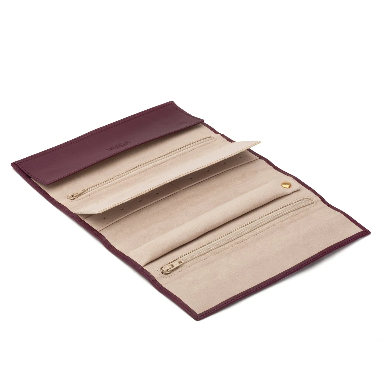 Chelsea Leather Jewellery Roll