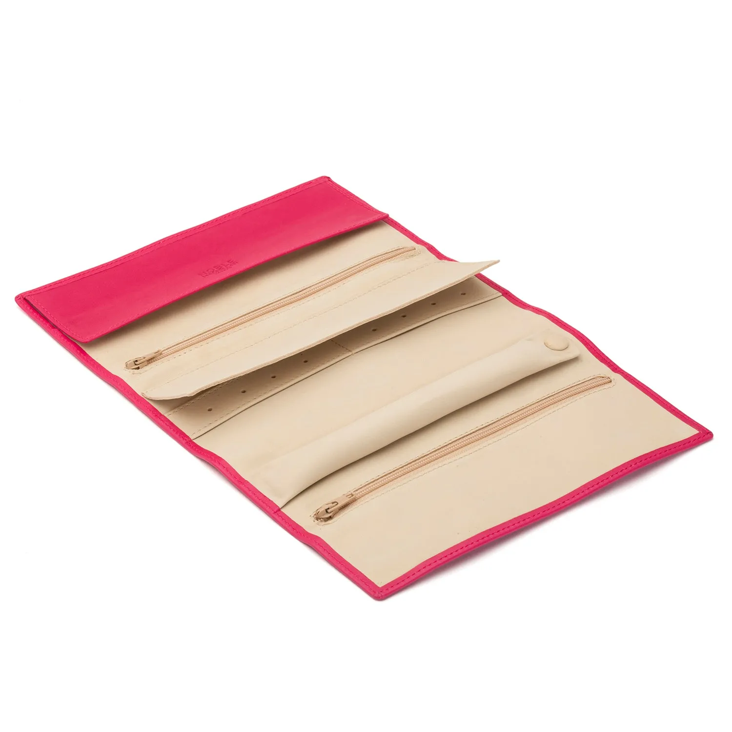 Chelsea Leather Jewellery Roll