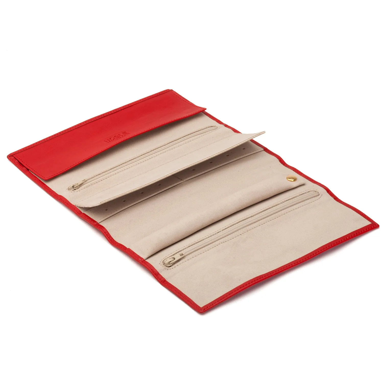 Chelsea Leather Jewellery Roll