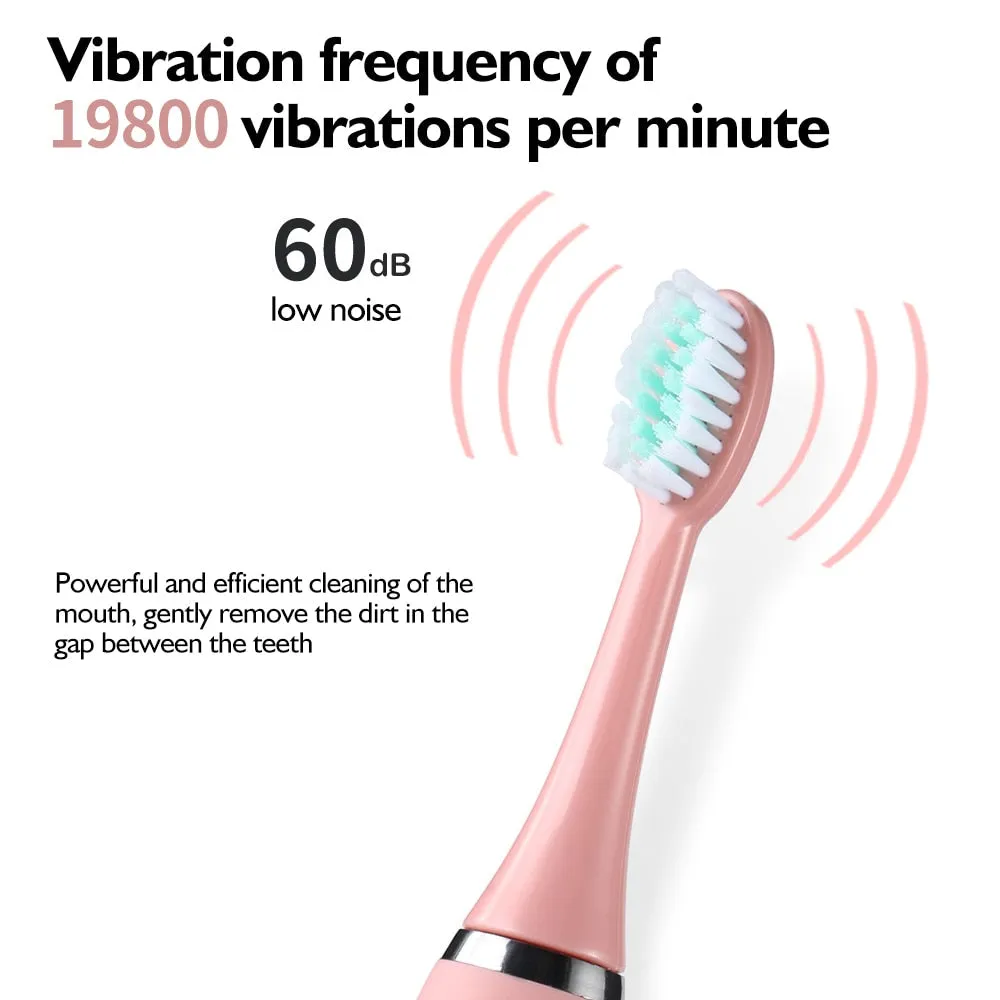 Children's Electric Soft Bristled Cartoon Toothbrush