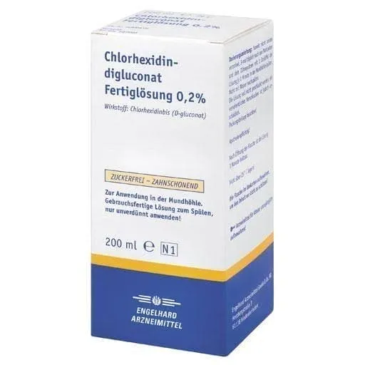 CHLORHEXIDINE DIGLUCONATE ready-to-use solution 0.2%