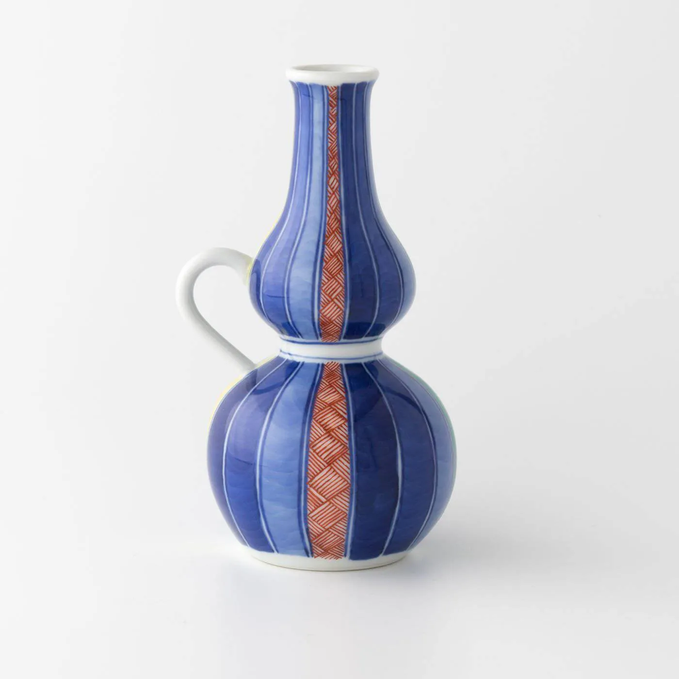 Choemon Gourd-Shaped Kutani Sake Carafe
