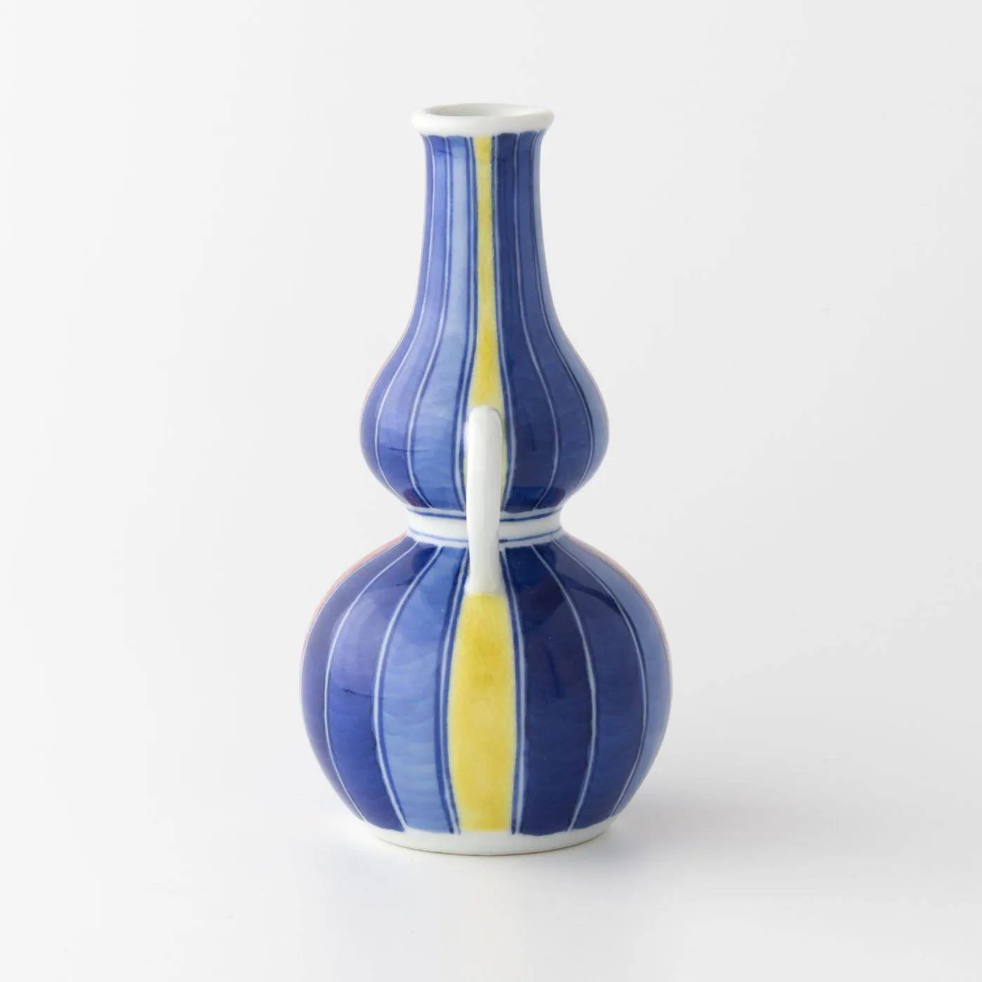 Choemon Gourd-Shaped Kutani Sake Carafe