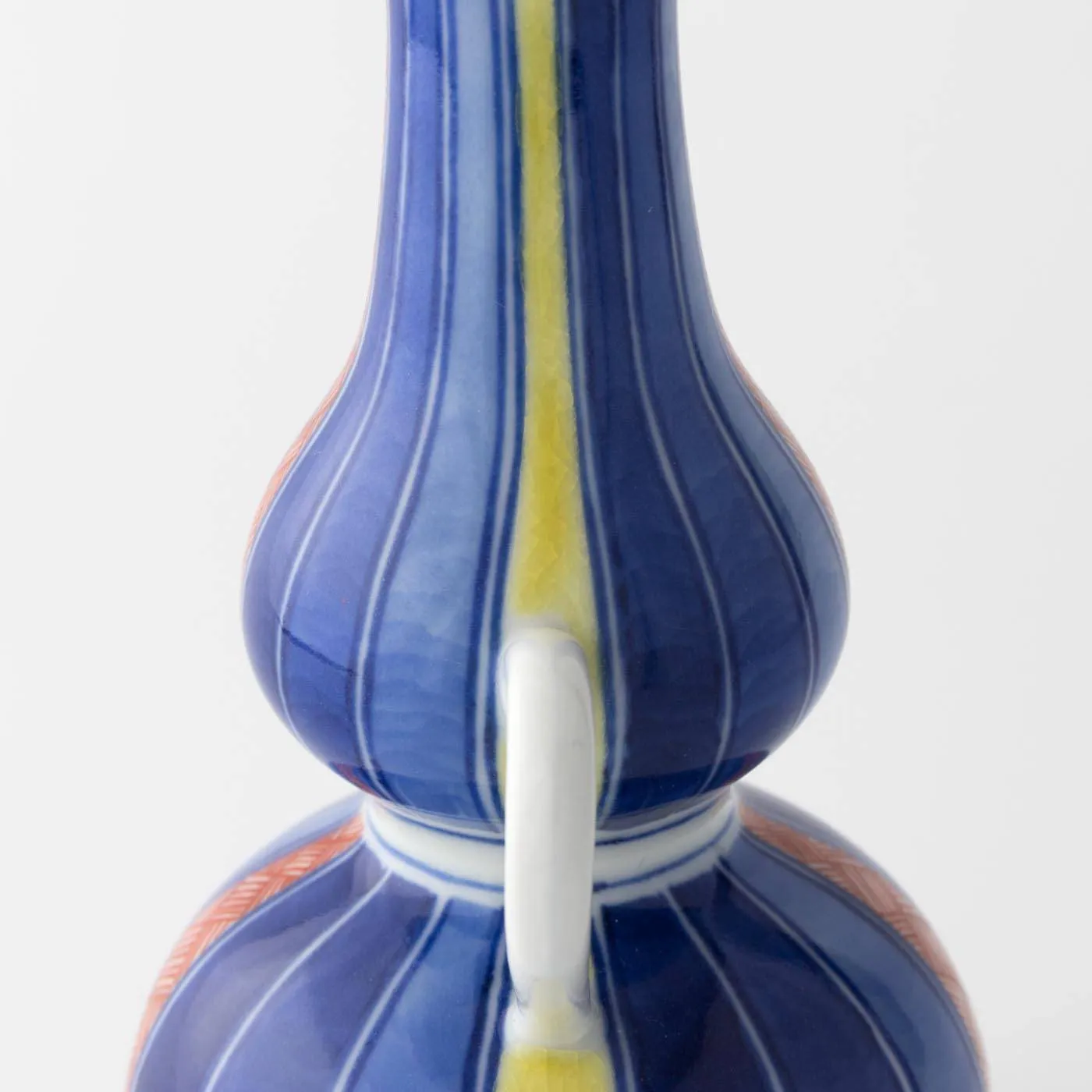 Choemon Gourd-Shaped Kutani Sake Carafe