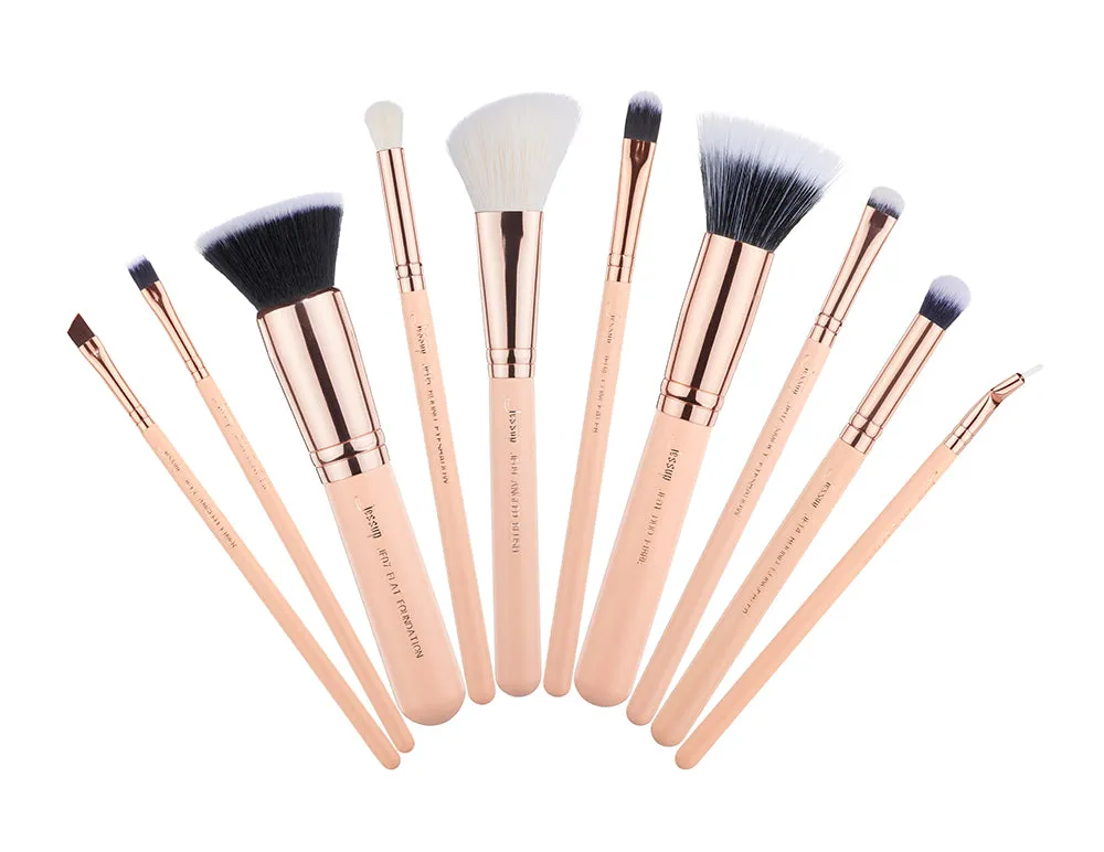 Chrysalid Small Makeup Brush Set 10 pcs T453