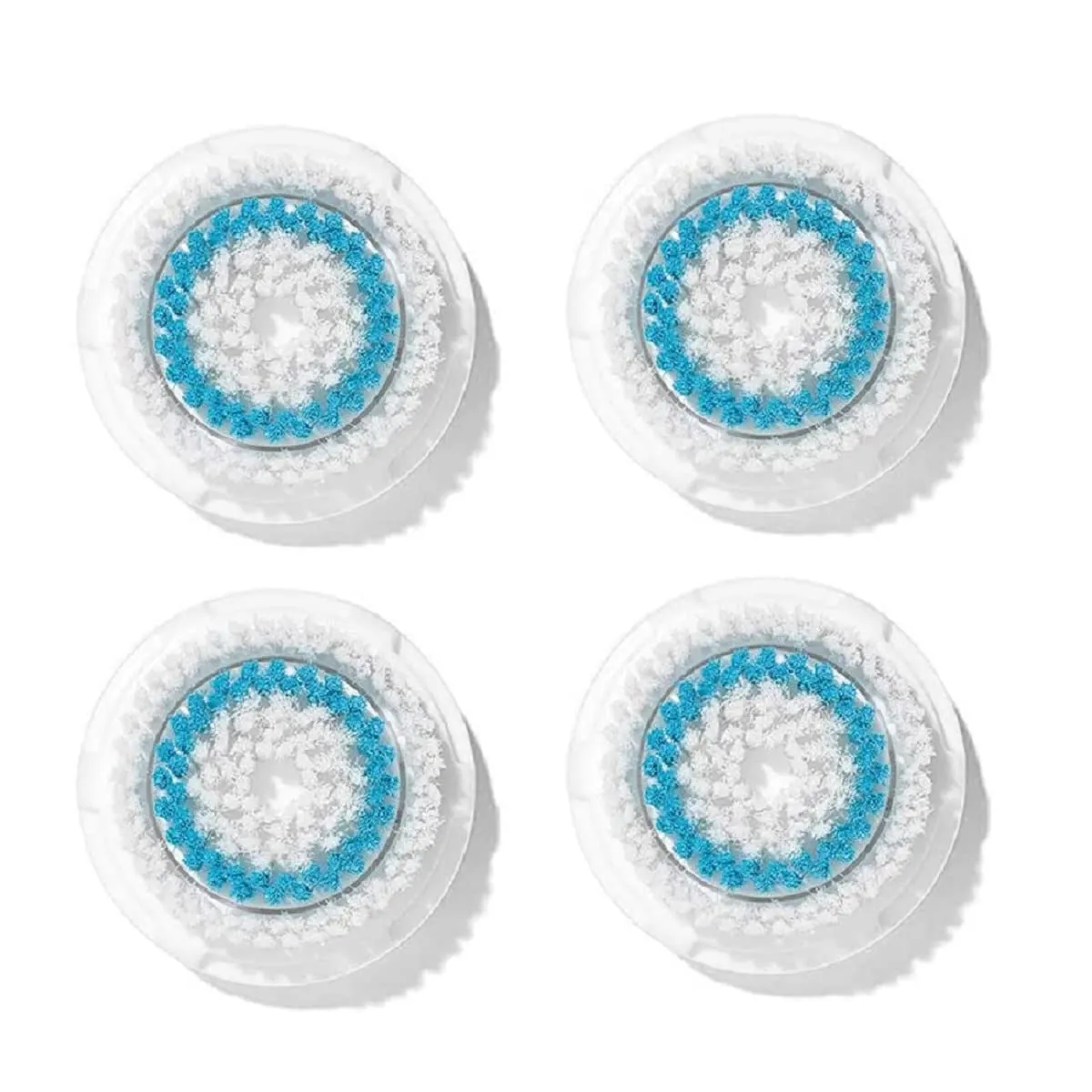 Clarsonic Deep Pore Facial Cleansing Brush Head Replacement | Compatible with Clarisonic Mia 1, Mia 2, Mia Fit, Alpha Fit, Smart Profile Uplift, 4 Count