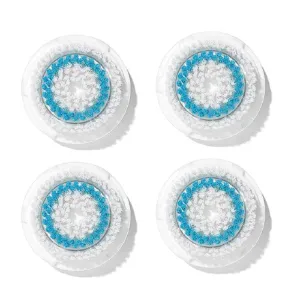 Clarsonic Deep Pore Facial Cleansing Brush Head Replacement | Compatible with Clarisonic Mia 1, Mia 2, Mia Fit, Alpha Fit, Smart Profile Uplift, 4 Count