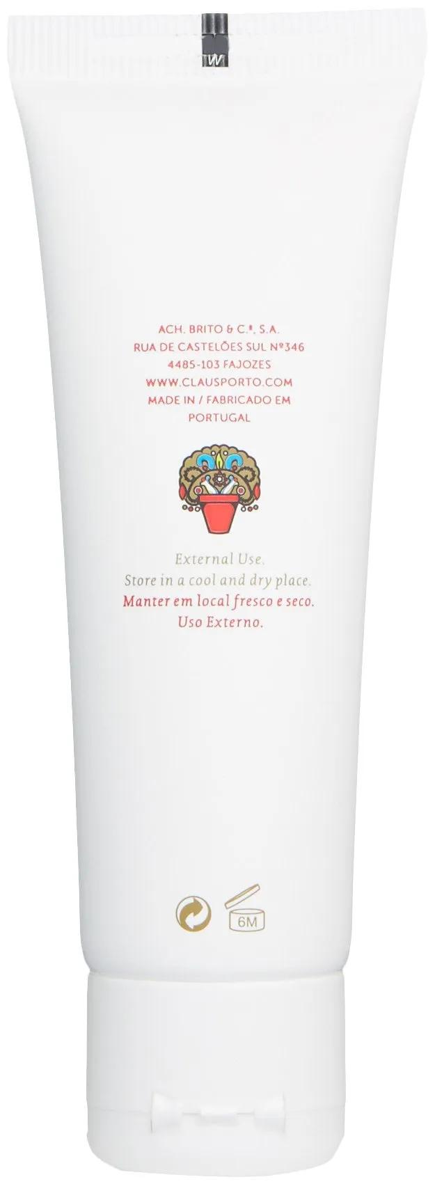 Claus Porto Favorito Hand Cream, Red Poppy, 1.7 Fl Oz