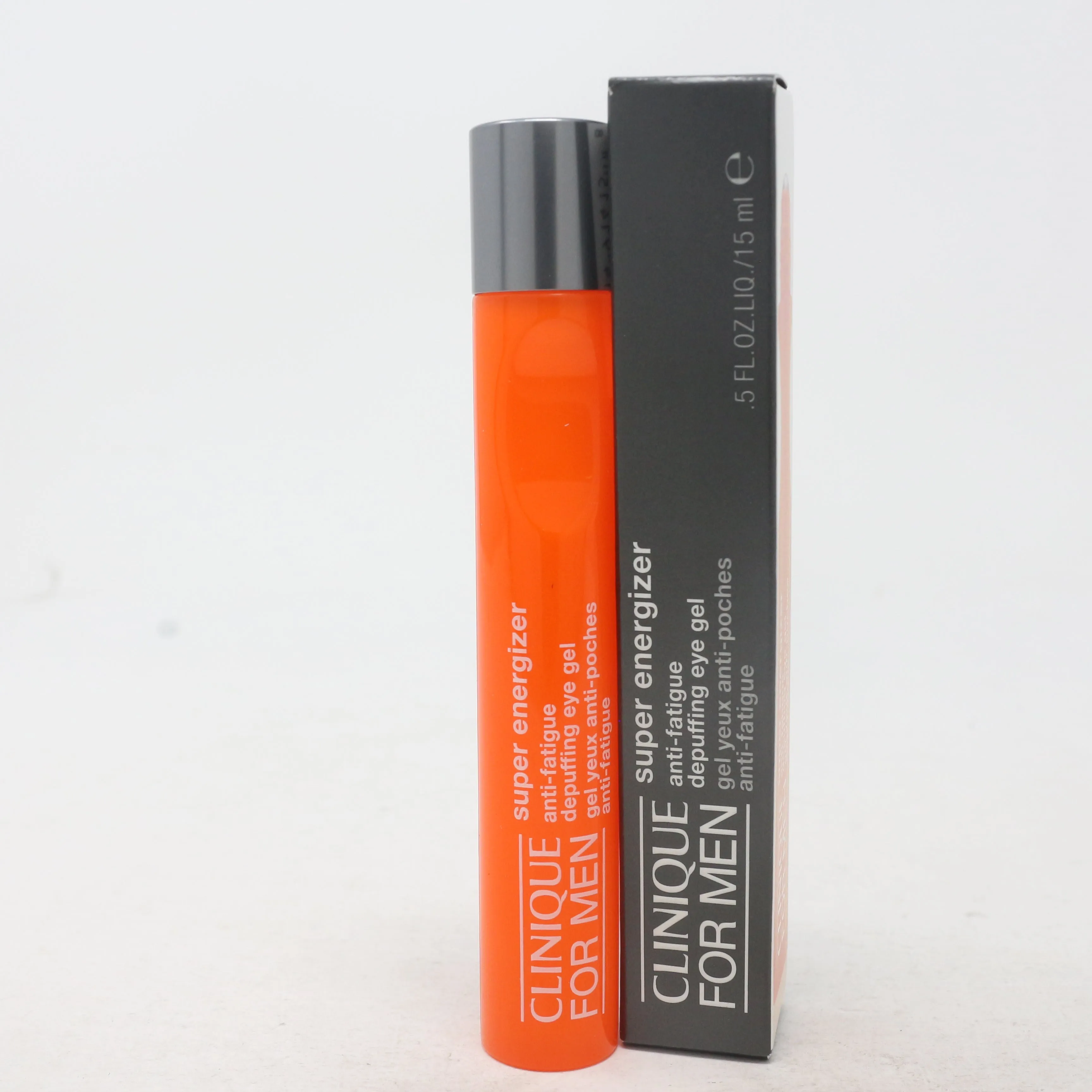Clinique For Men Super Energizer Anti-Fatigue Depuffing Eye Gel 0.5oz  New