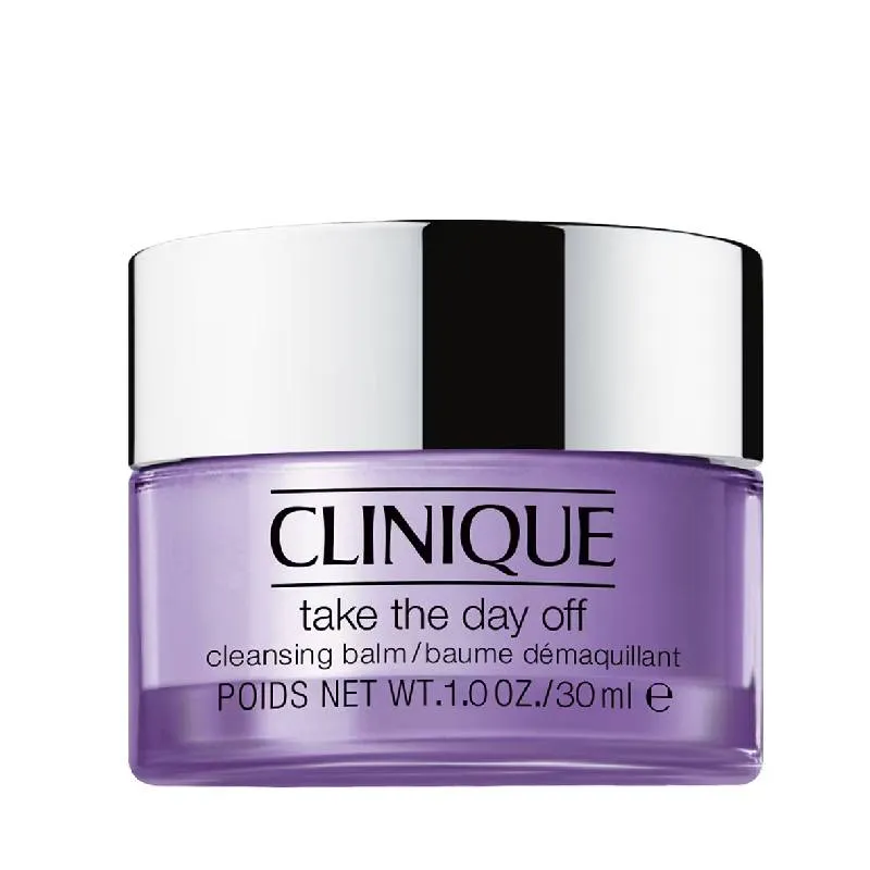 Clinique Makeup Remover Cleansing Balm 30 ml, purple