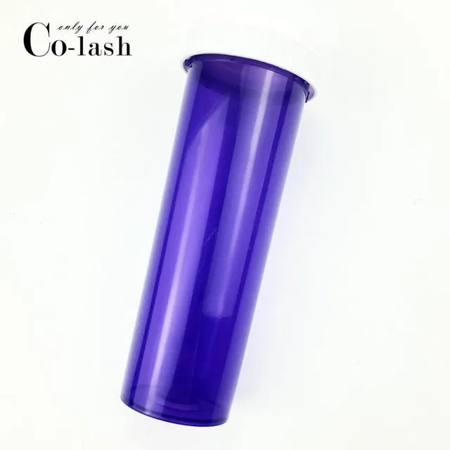 Colash Pill Eyelash Packaging Box Custom Logo Fake 3d Mink eyelashes Boxes Faux Cils lash stripe Empty Case