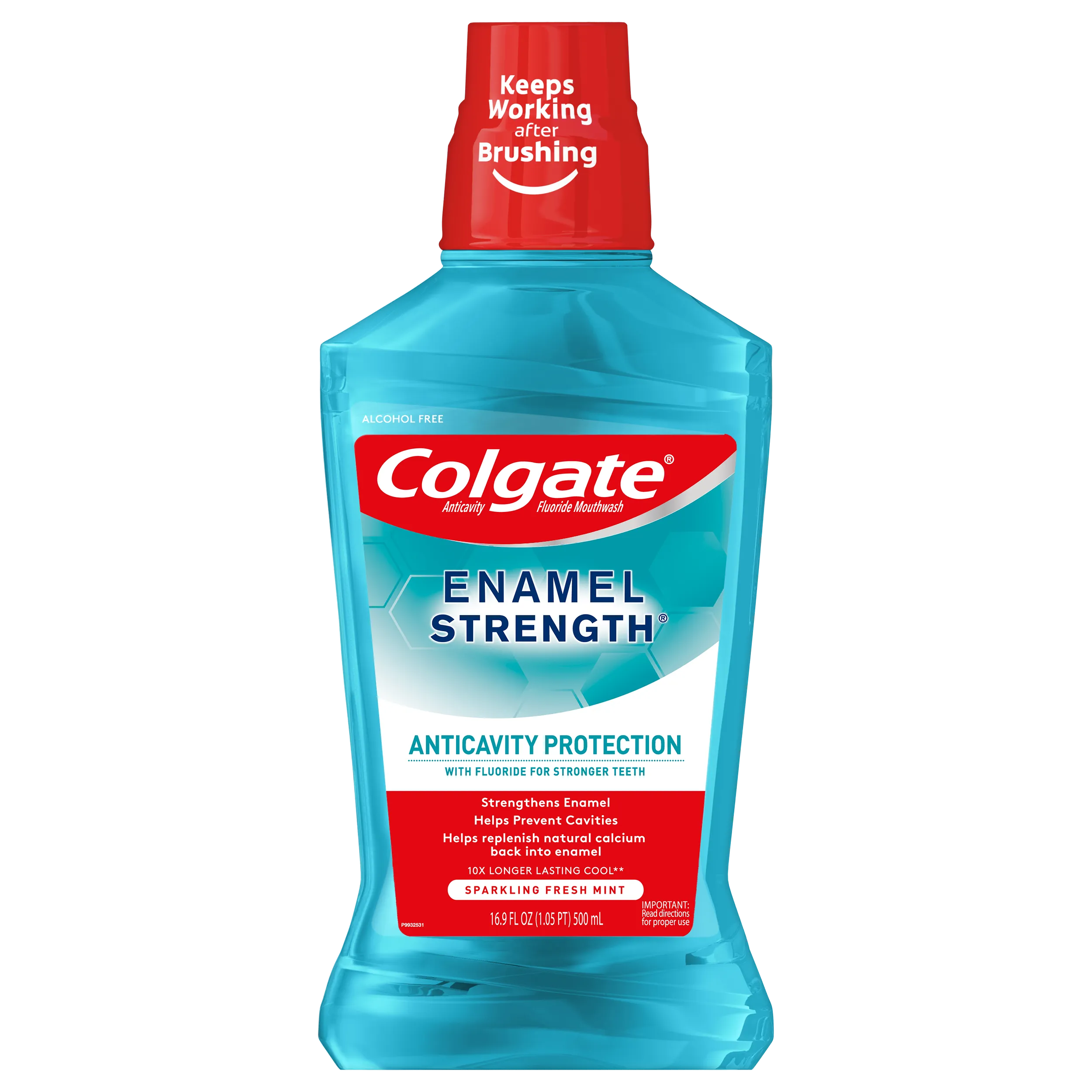 Colgate Enamel Health Sparkling Fresh Mint Mouthwash-500 Milileter-6/Case