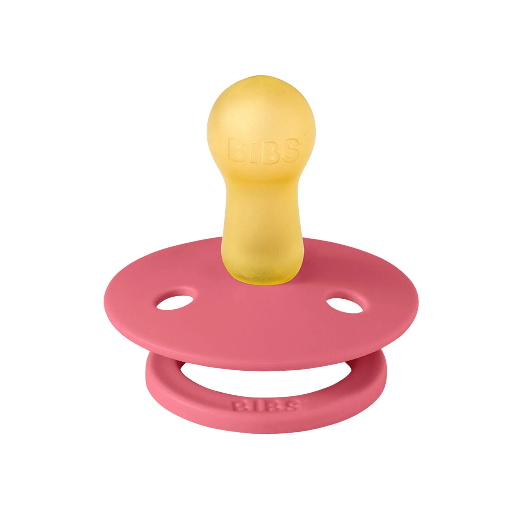 Colour 2-Pack Pacifier Set - Dusty Pink / Coral