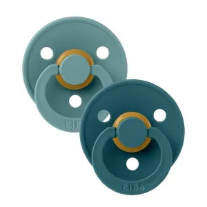 Colour 2-Pack Pacifier Set - Island Sea / Forest Lake