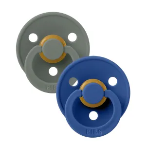 Colour 2-Pack Pacifier Set - Pine / Cornflower