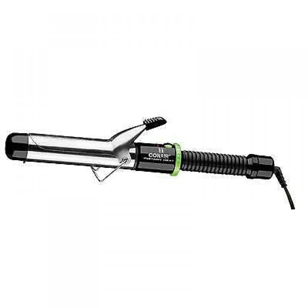 CONAIR 1/4" CURLING IRON the barrel distributes heat evenly for beautiful curls that last- CD82N