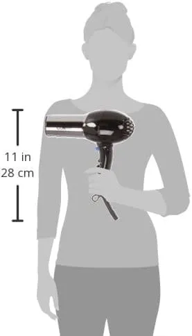 Conair 256X Ionic 1875-Watt Turbo Styler Black/Chrome Ionic conditioning minimizes static electricity in your hair, making it silky and shiny without overheating it. - 256N
