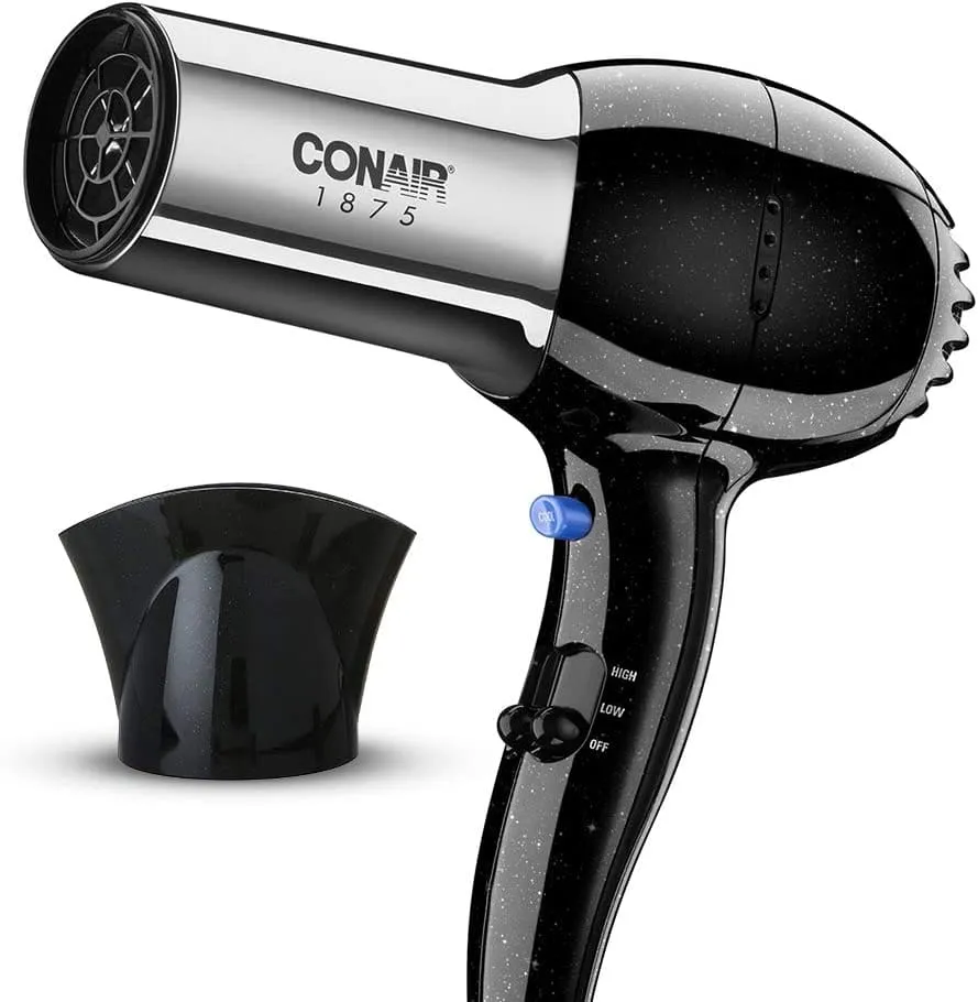 Conair 256X Ionic 1875-Watt Turbo Styler Black/Chrome Ionic conditioning minimizes static electricity in your hair, making it silky and shiny without overheating it. - 256N