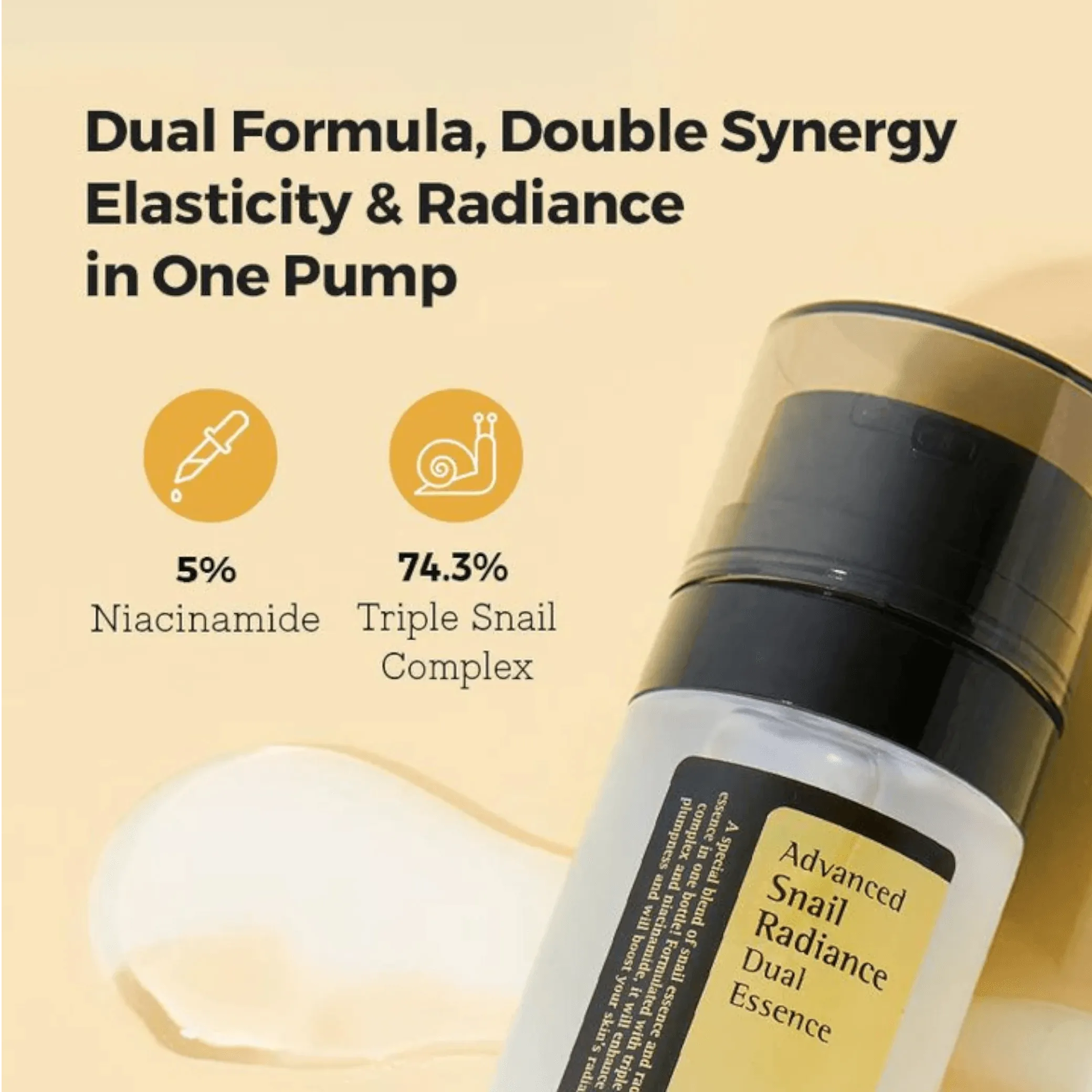 COSRX Advanced Snail Radiance Dual Essence 80ml