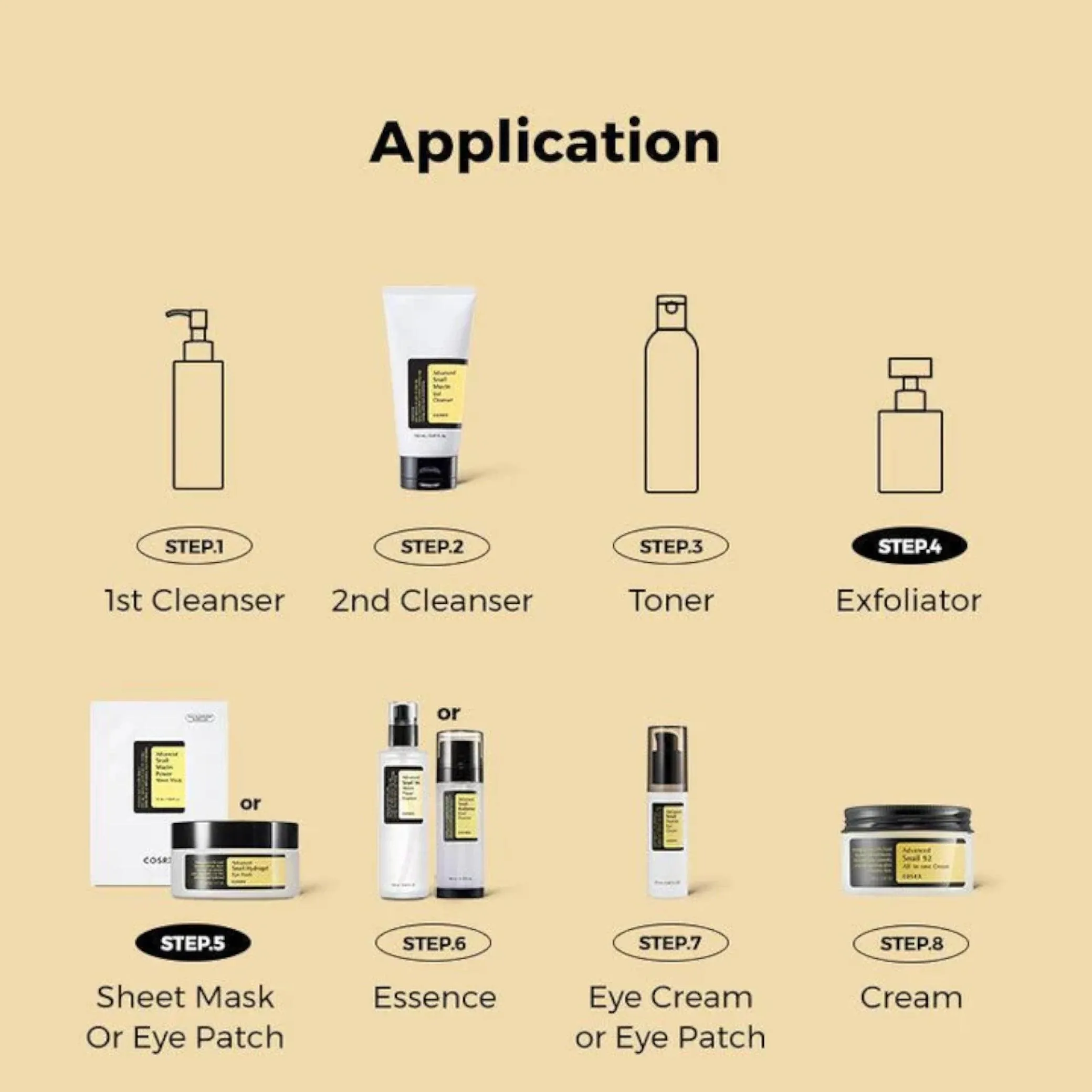 COSRX Advanced Snail Radiance Dual Essence 80ml