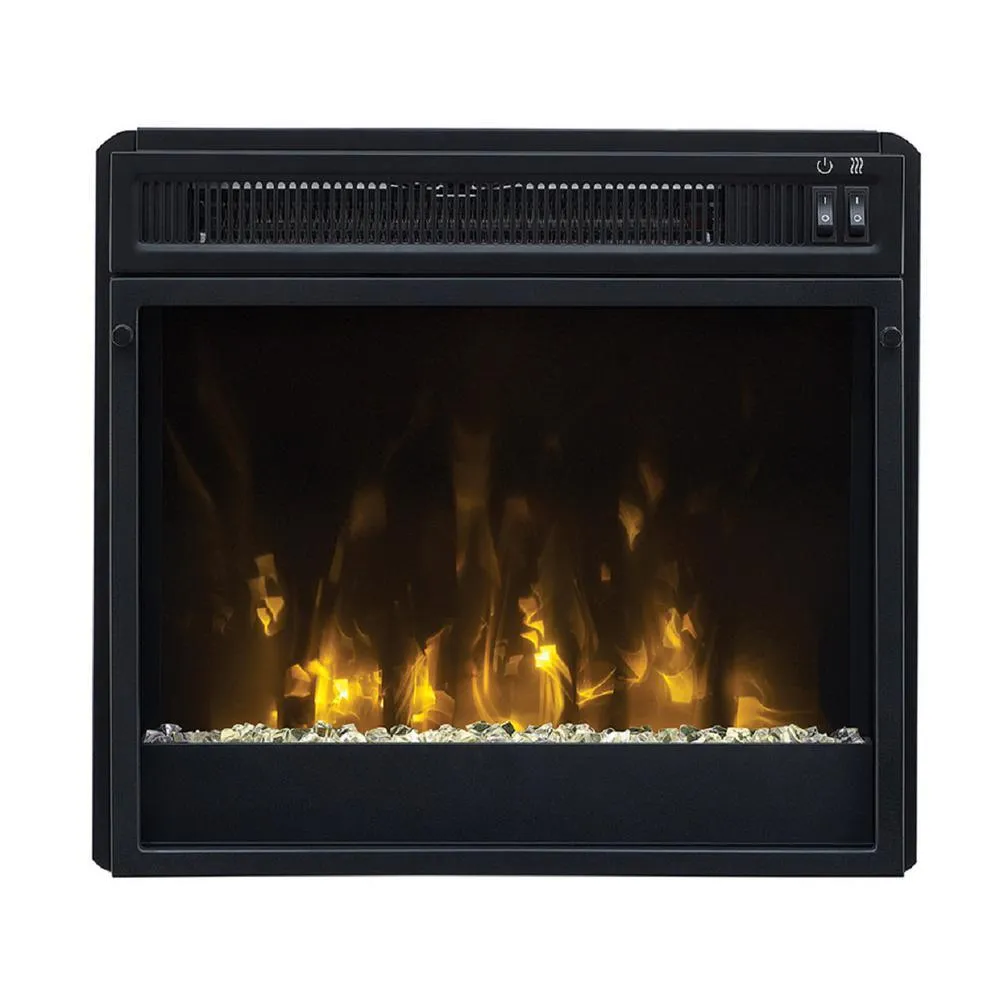Cottonwood 47.50 in. Media Console Electric Fireplace in White
