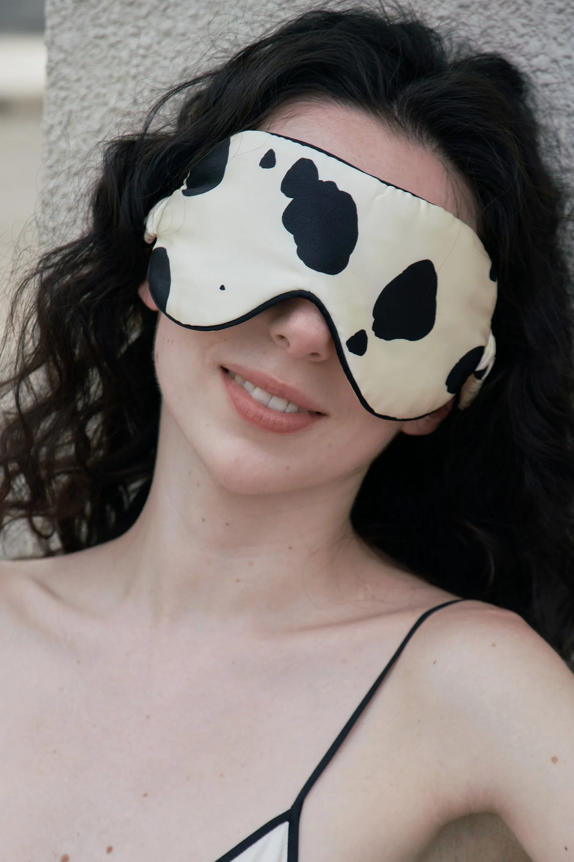 Dalmatian Edition Silk Sleeping Eye Mask