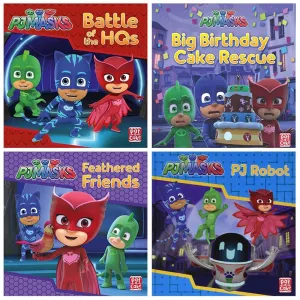 Damaged - PJ Masks 4 Books Collection Set - Ages 0-5 - Paperback - 1