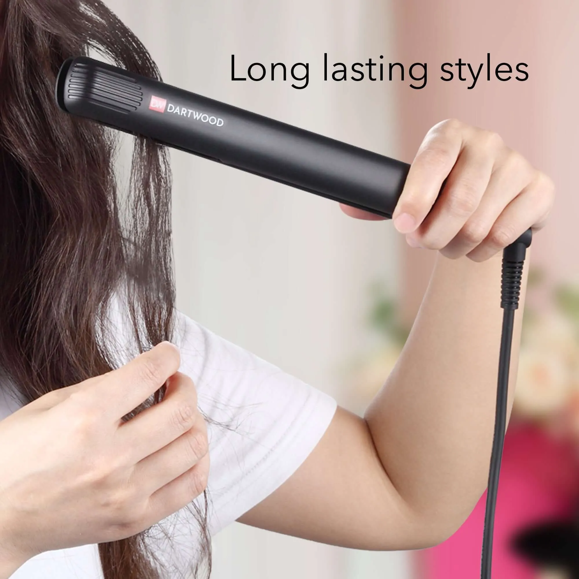 Dartwood Portable Ceramic Hair Straightener | Professional Salon Styler