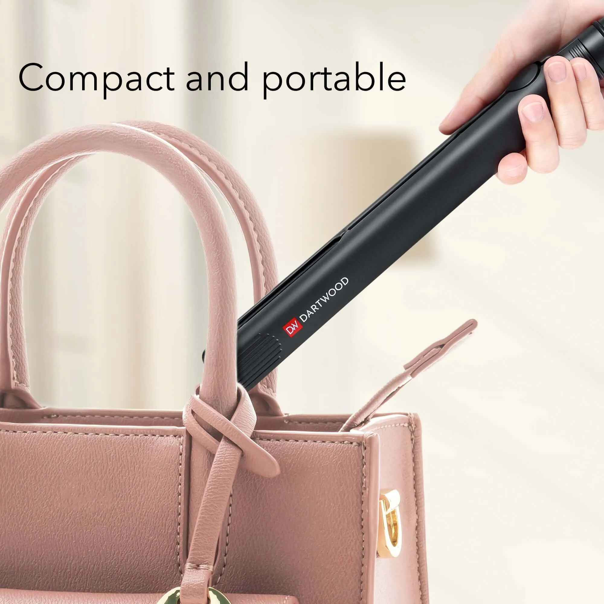 Dartwood Portable Ceramic Hair Straightener | Professional Salon Styler