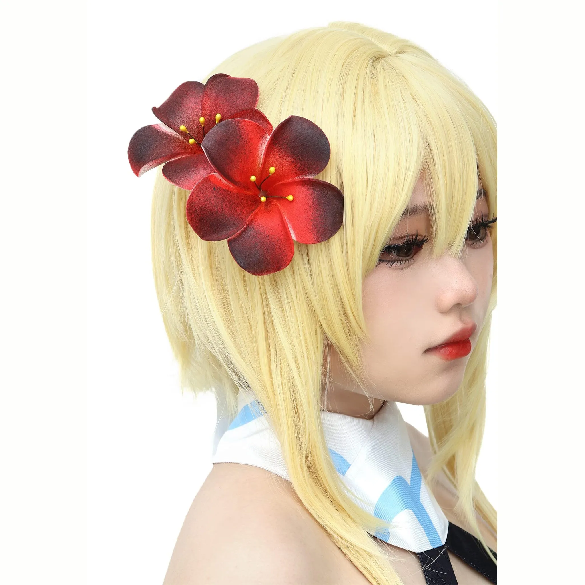 DAZCOS Women Traveler Lumine Wig for Cosplay Costume