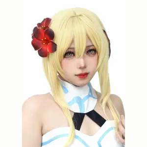 DAZCOS Women Traveler Lumine Wig for Cosplay Costume