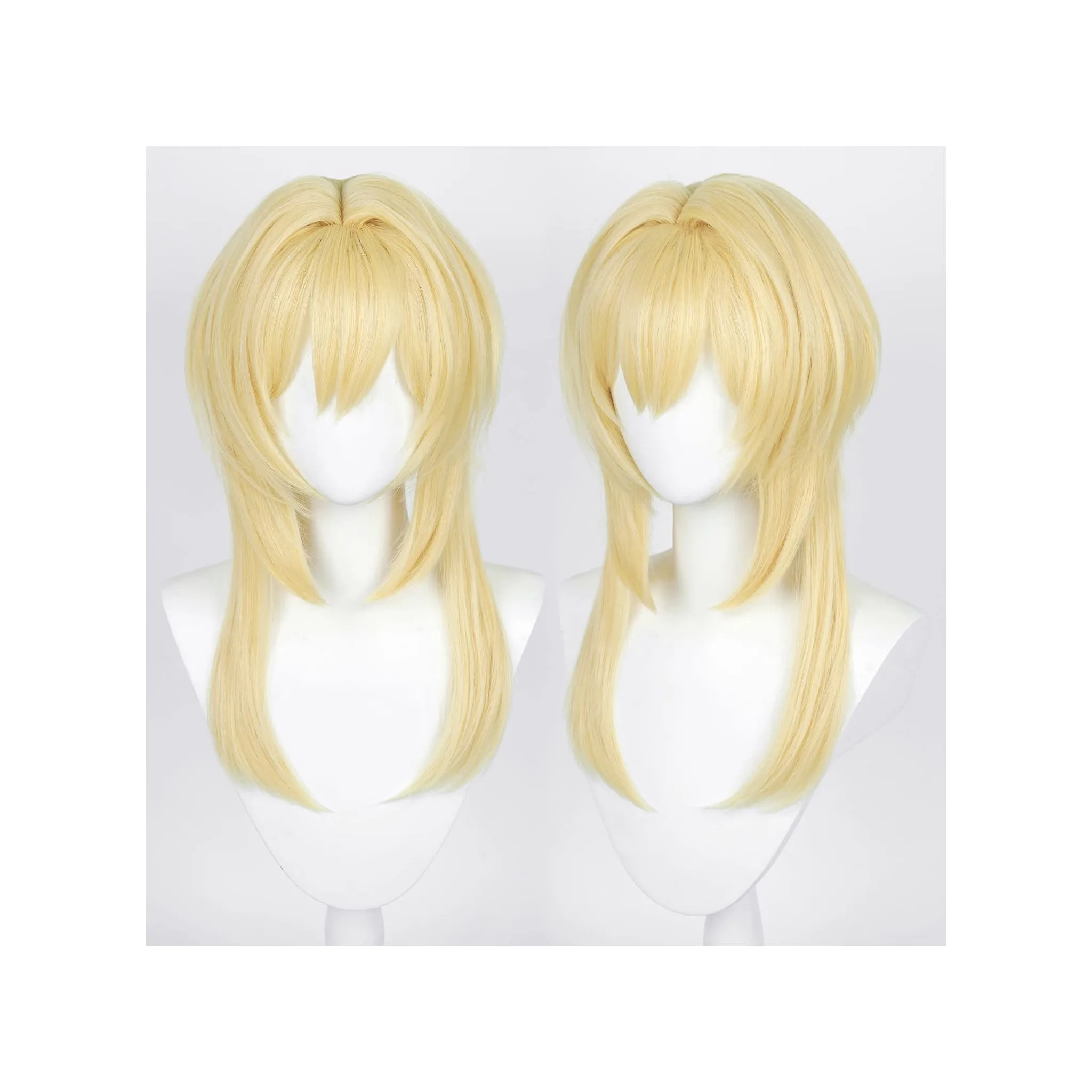 DAZCOS Women Traveler Lumine Wig for Cosplay Costume
