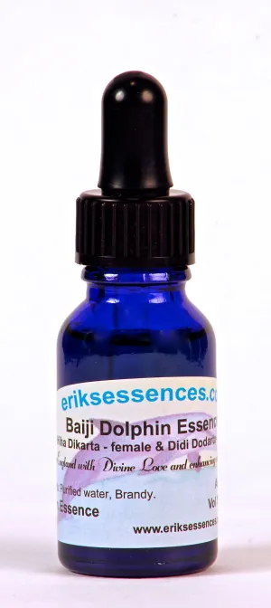 DE 08. Baiji Dolphin ( Hia Dikarta - female &  Didi Dodarta - male ). 15ml