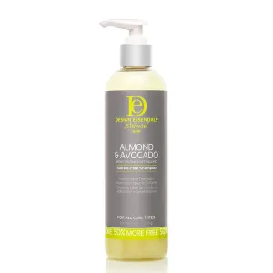 Design Essentials Natural Almond & Avocado Moisturizing & Detangling Sulfate-Free Shampoo
