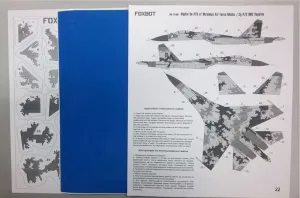 Digital camouflage masks for Ukrainian Su-27