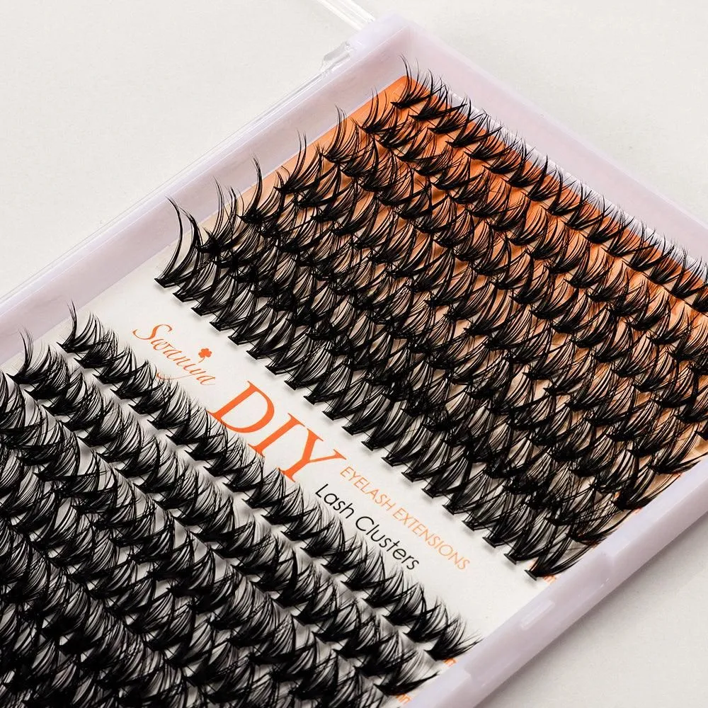 DIY Lash Clusters Kits D curl 10-16MIX