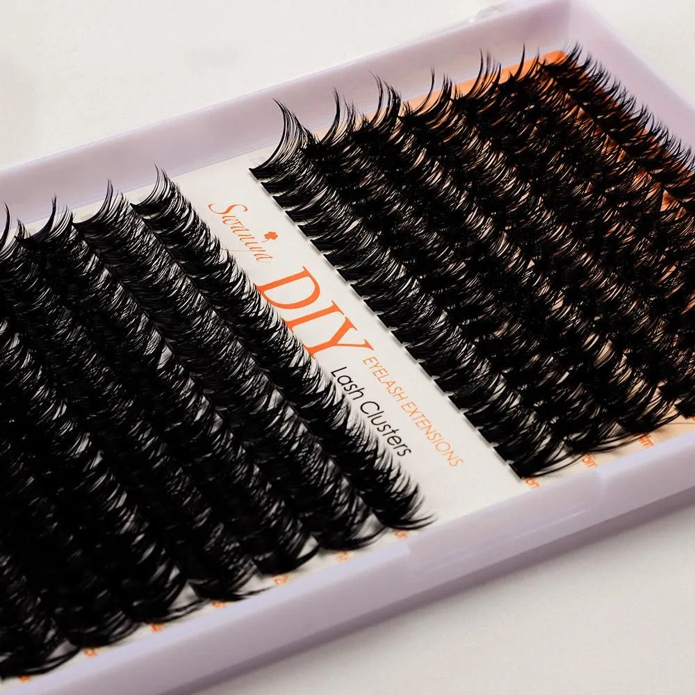 DIY Lash Clusters Kits D curl 10-16MIX