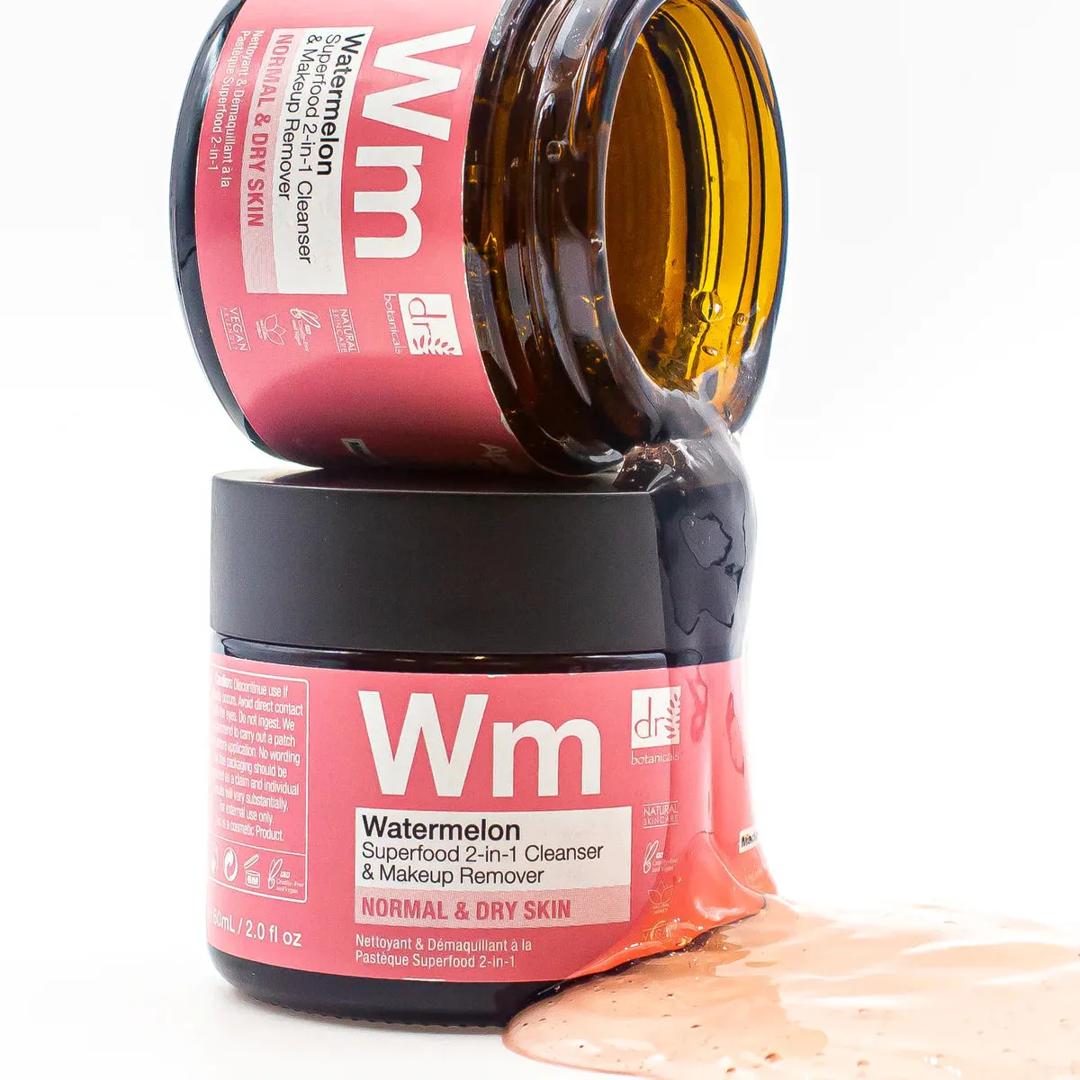 Dr Botanicals - Watermelon Superfood 2in1 Cleanser & Makeup Remover 60ml
