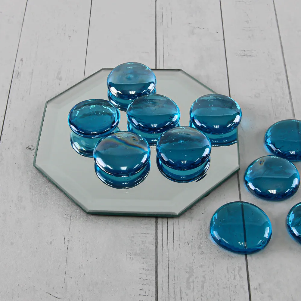 Eastland Octagon Mirror Coaster 5" Set of 12