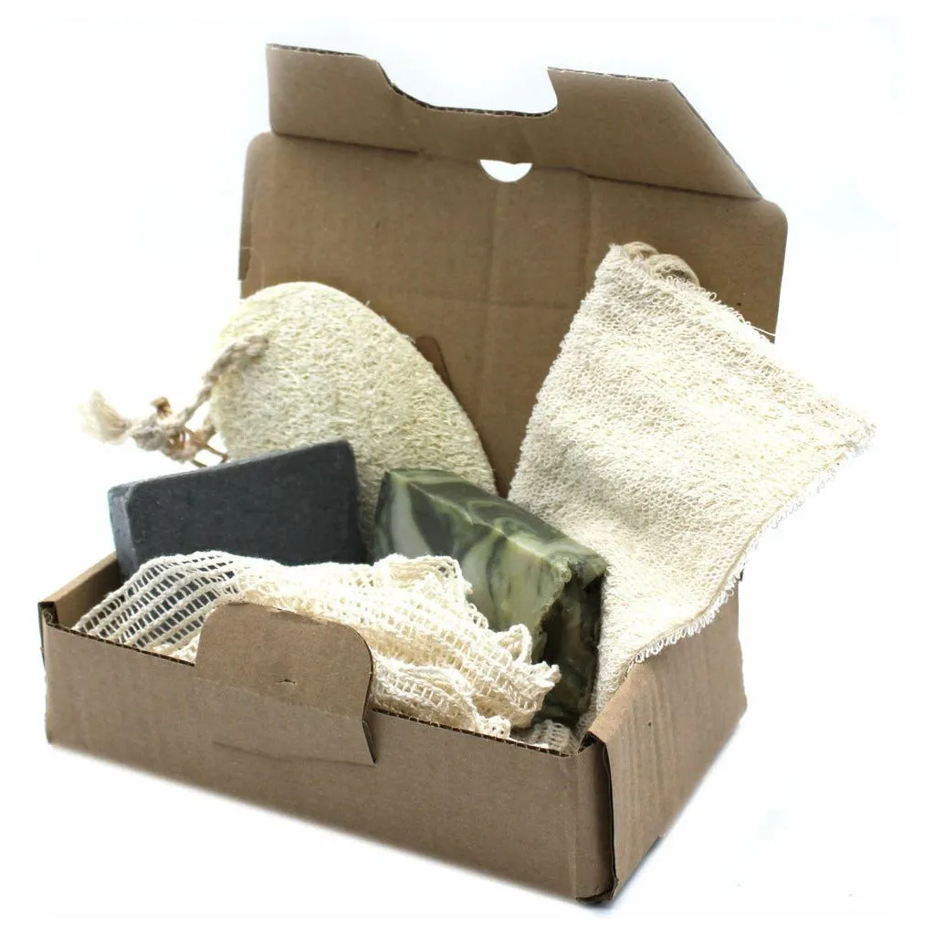 Eco Friendly Dead Sea Mud Bath & Shower Starter Set - Pack of 5 Items