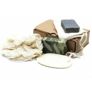 Eco Friendly Dead Sea Mud Bath & Shower Starter Set - Pack of 5 Items