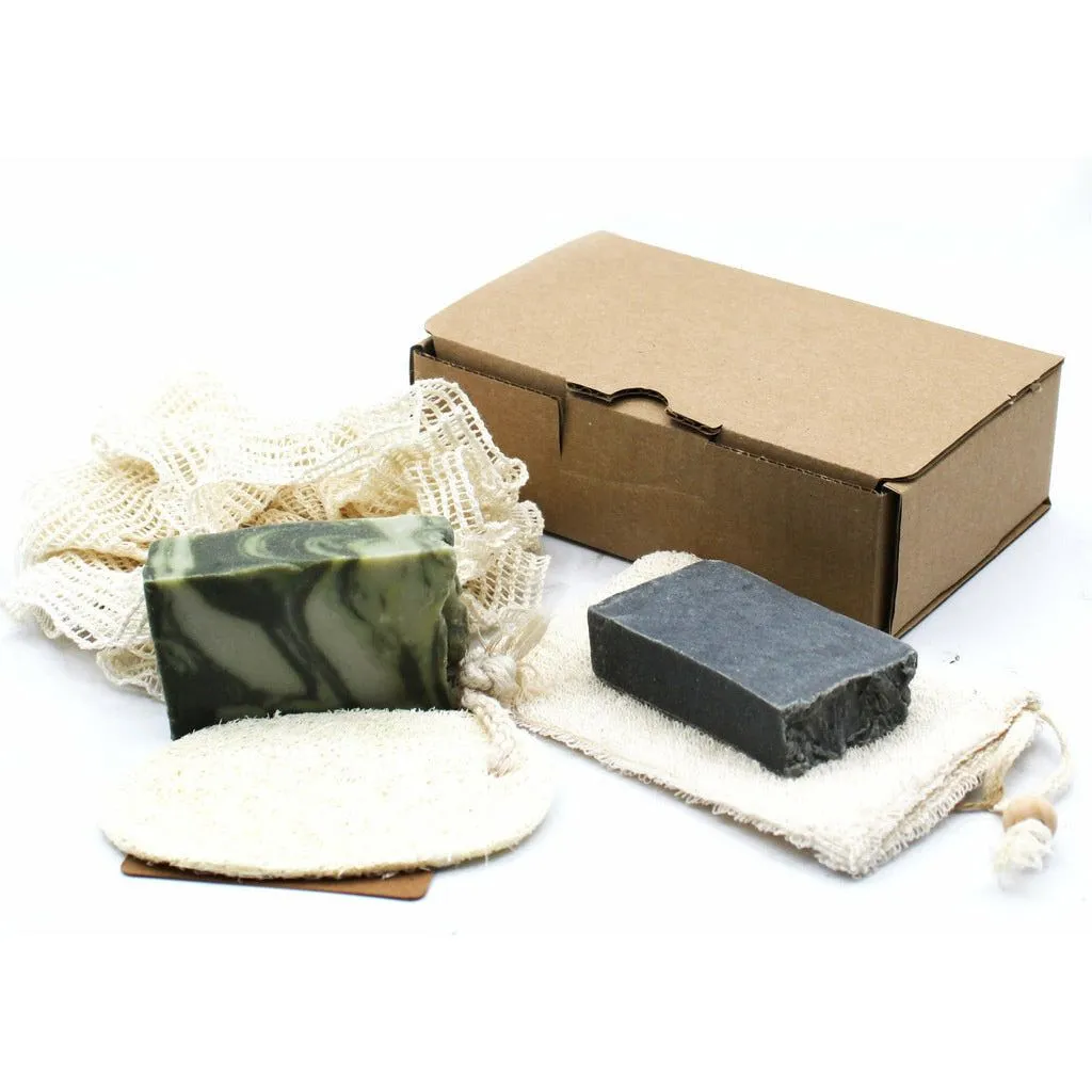 Eco Friendly Dead Sea Mud Bath & Shower Starter Set - Pack of 5 Items