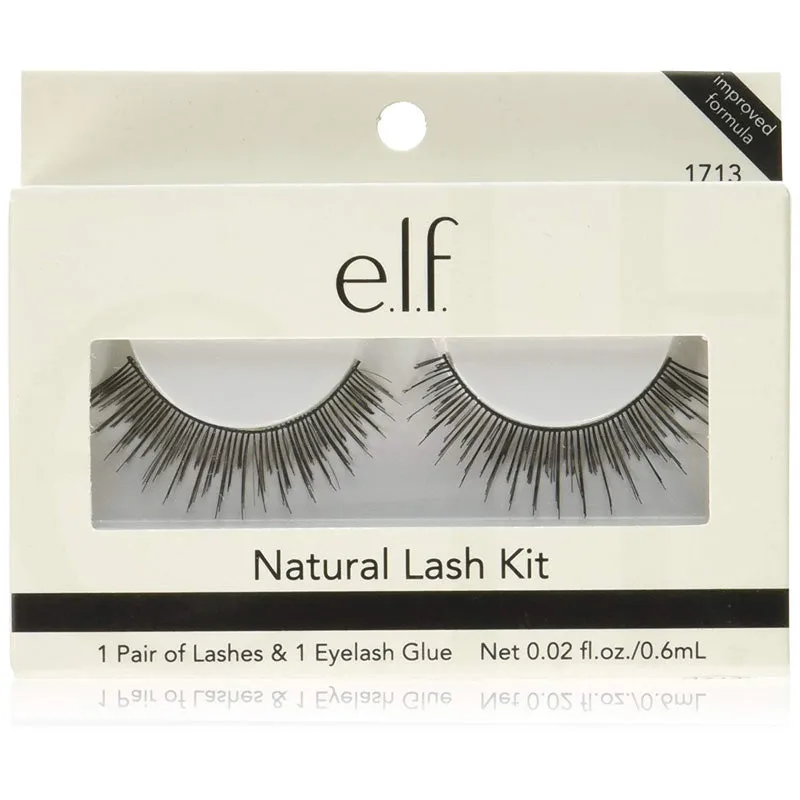 e.l.f. - Natural Lash Kit, Black - 1 Pair