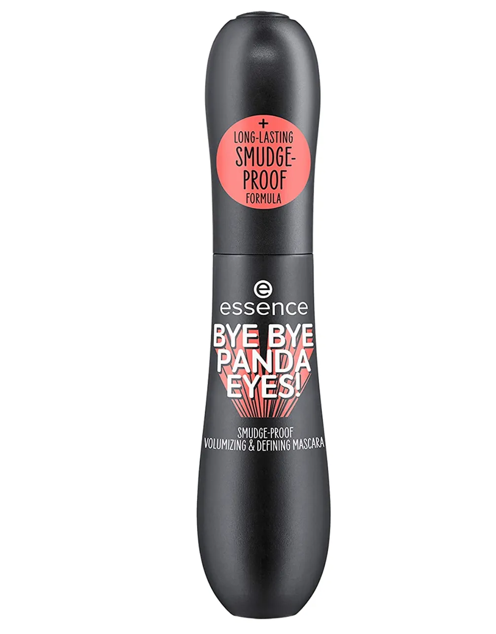 essence | Bye Bye Panda Eyes Tubing Mascara | Smudge-proof, Volumizing definition | Vegan, Paraben Free, Oil Free | Cruelty Free (Pack of 1)