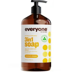 Everyone Coconut   Lemon 3-in-1 Soap