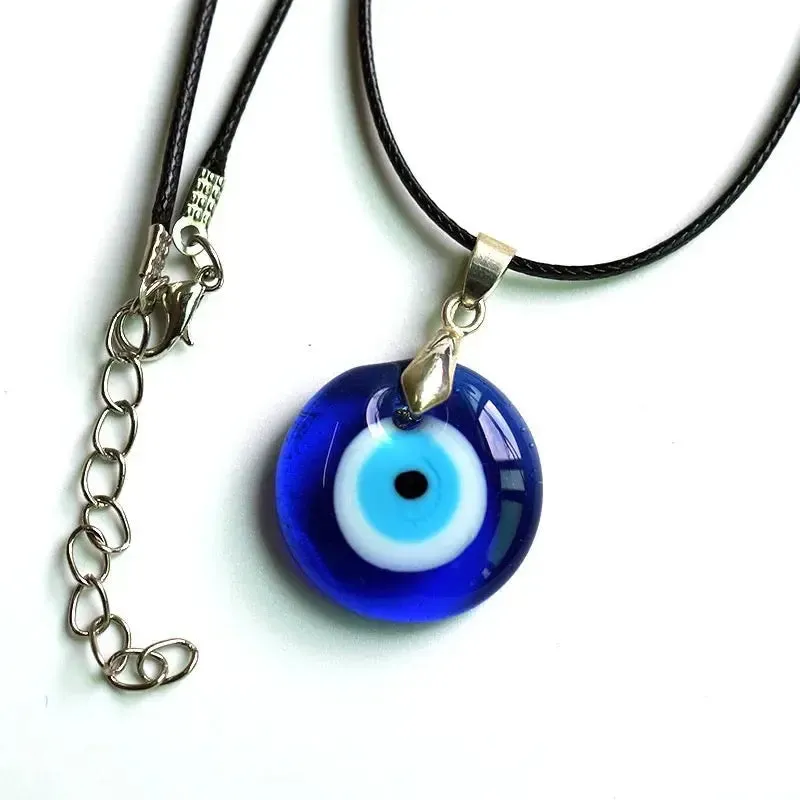 Evil Eye Necklace | Blue Pendant | Turkish | Nazar | Mal de Ojo | Protection | Jewelry | Gift
