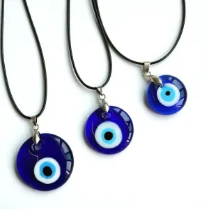 Evil Eye Necklace | Blue Pendant | Turkish | Nazar | Mal de Ojo | Protection | Jewelry | Gift