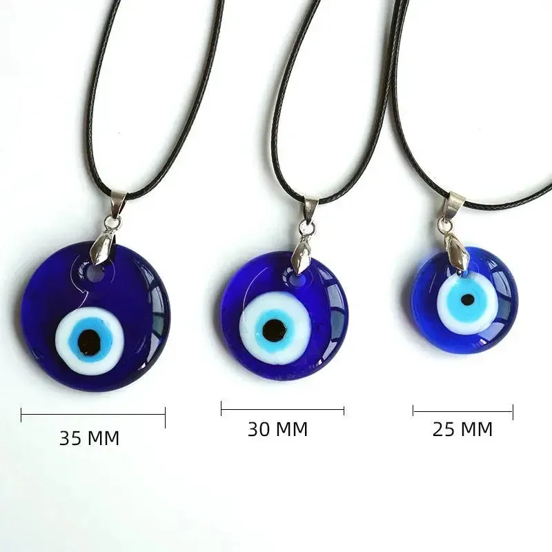 Evil Eye Necklace | Blue Pendant | Turkish | Nazar | Mal de Ojo | Protection | Jewelry | Gift